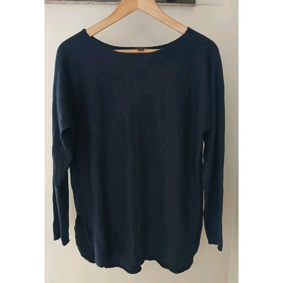 Ann Taylor Boat Neck Wool Blend Sweater - Picture 1 of 10